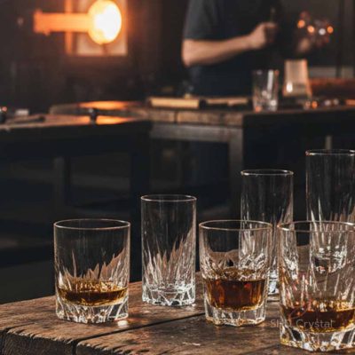 lead-free crystal spirit glass