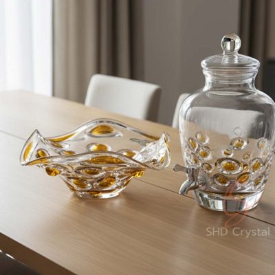 lead-free glass servewares