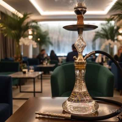 luxury glass hookah aesthetics