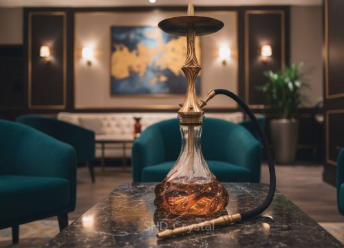 luxury glass shisha