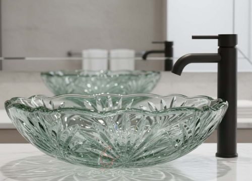 maintenance of glass washbasins