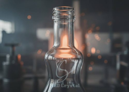 one-piece molded hookah bottle