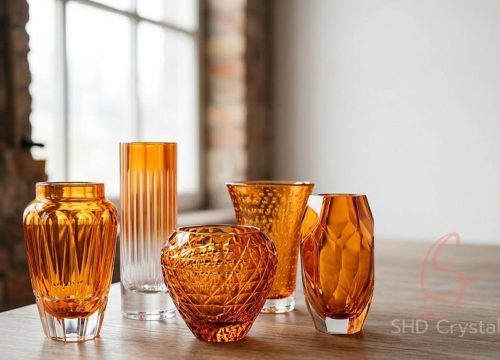 orange glass vase manufacturers