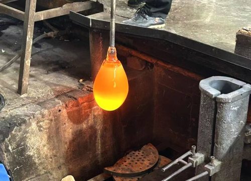 Crystal Glass Mold Pressing Production