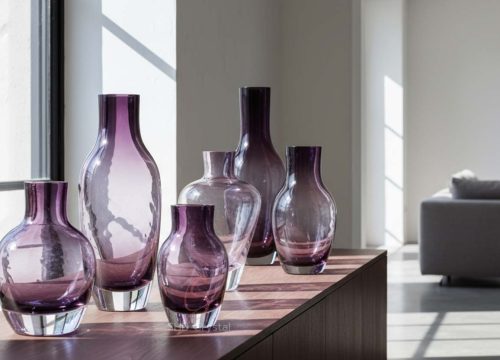 purple crystal vase factory
