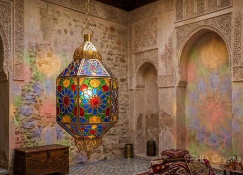 stained glass lantern inserts