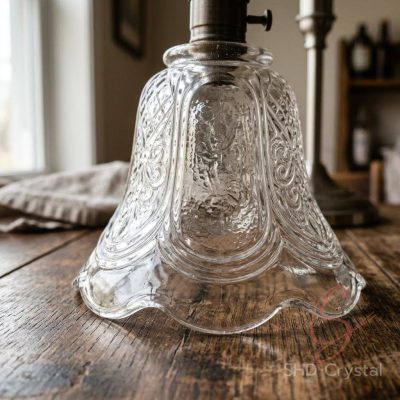 vintage glass lamp shades factory