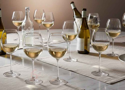 white wine glass factory