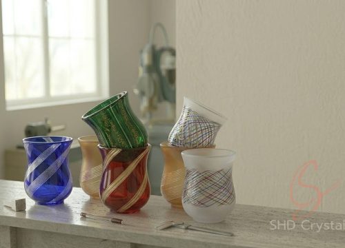 wholesale tulip glass lamp shades oem