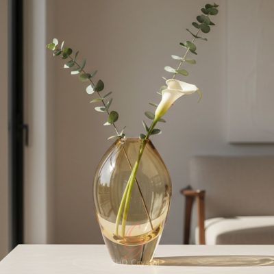 yellow glass vase manufacturers