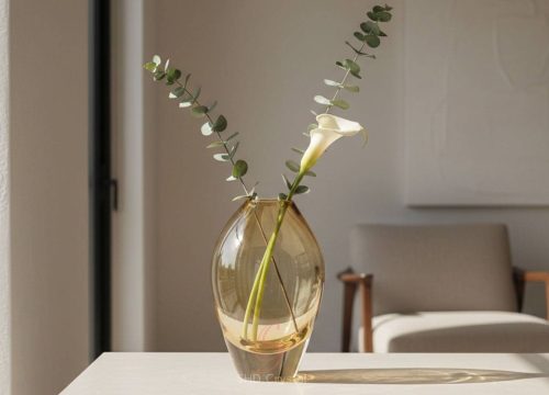 yellow glass vase manufacturers